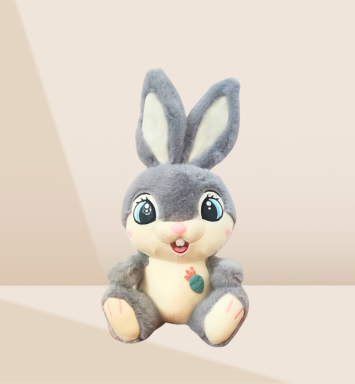 Peluche Conejo Gris
