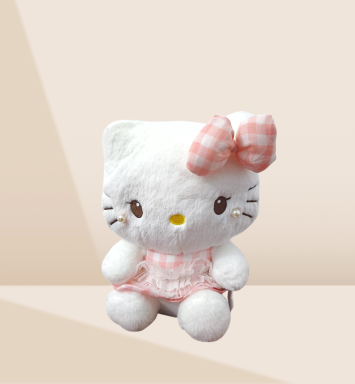 Peluche Kitty Rosado