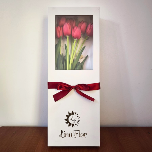 Tulipanes Amor en Blanco